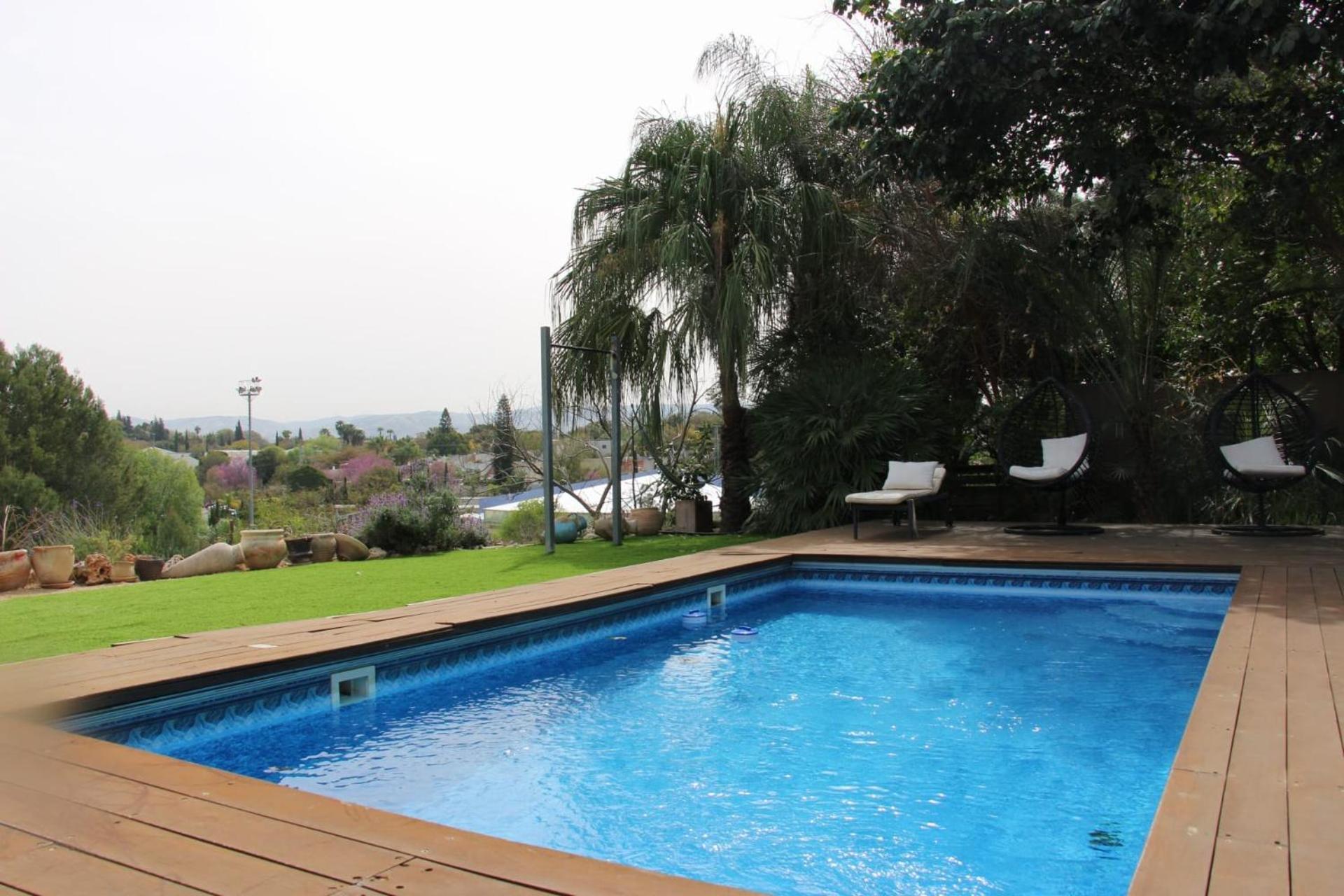 קשת בענן Villa Modi'in Maccabim Re'ut Bagian luar foto